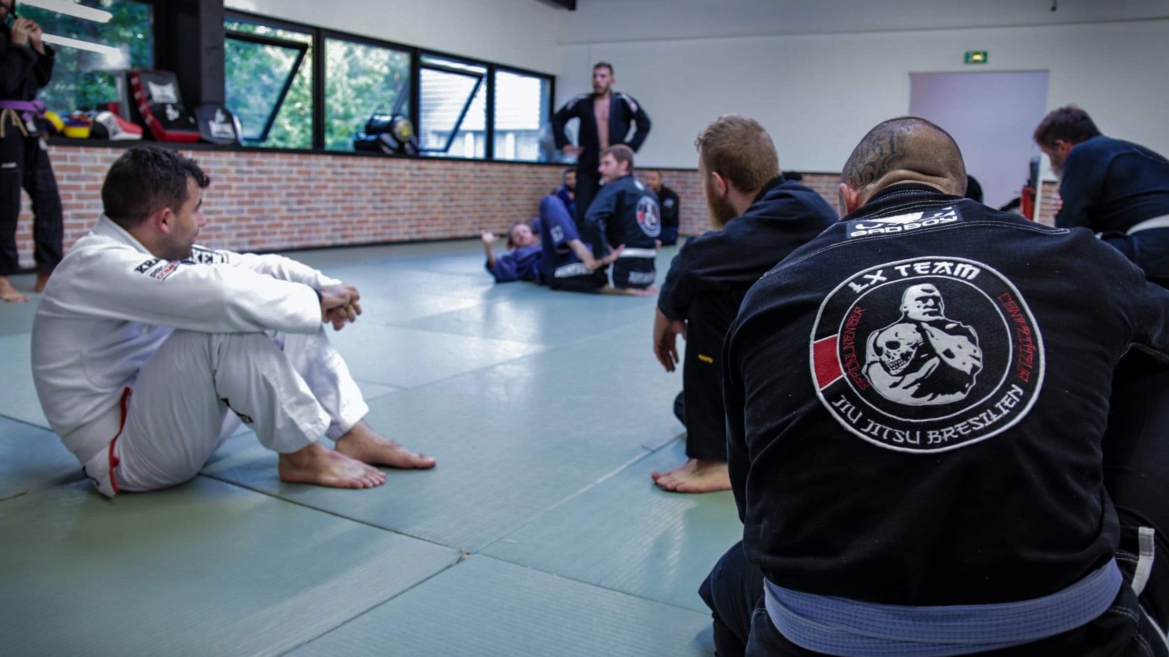 Photo au sein de la team