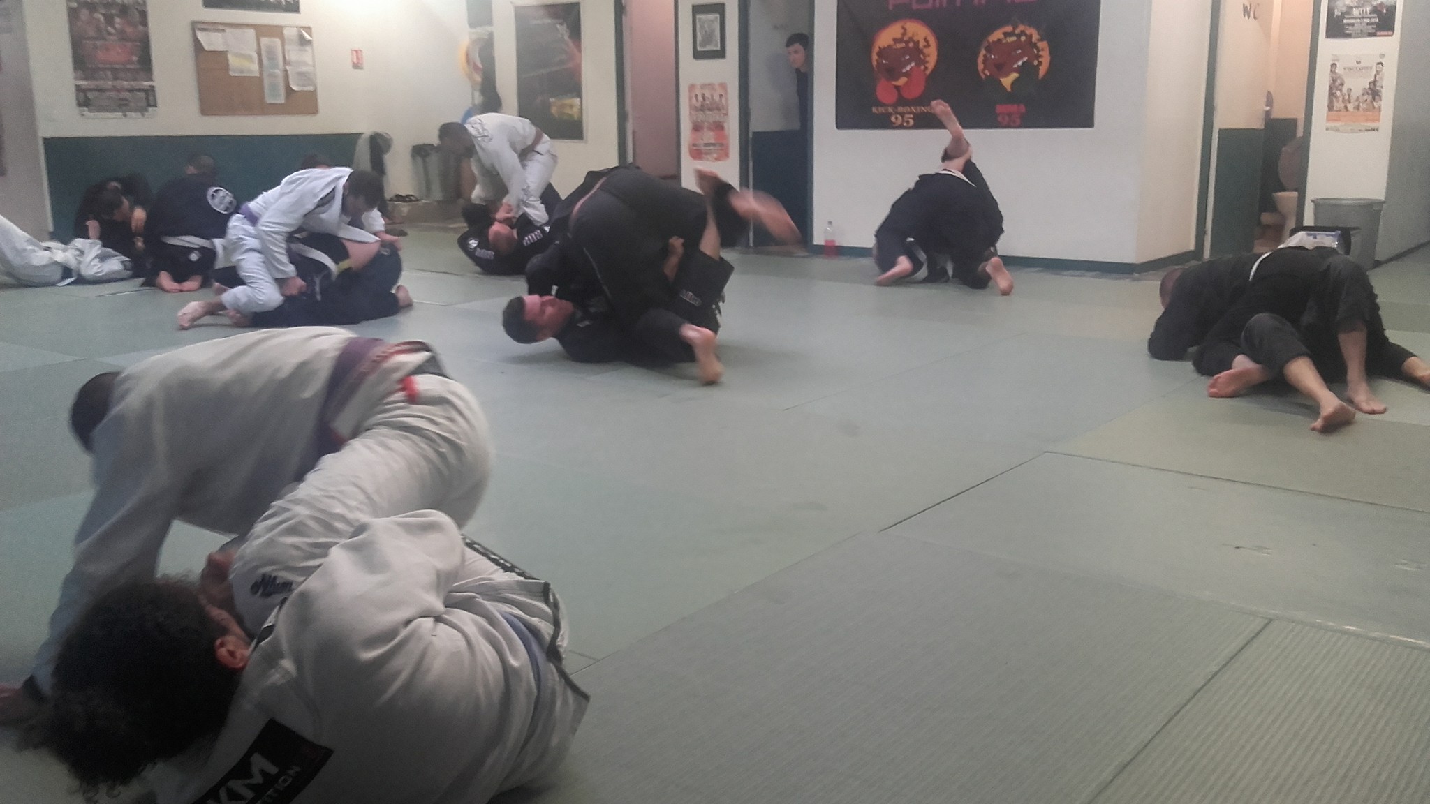 Combats au sol en JJB